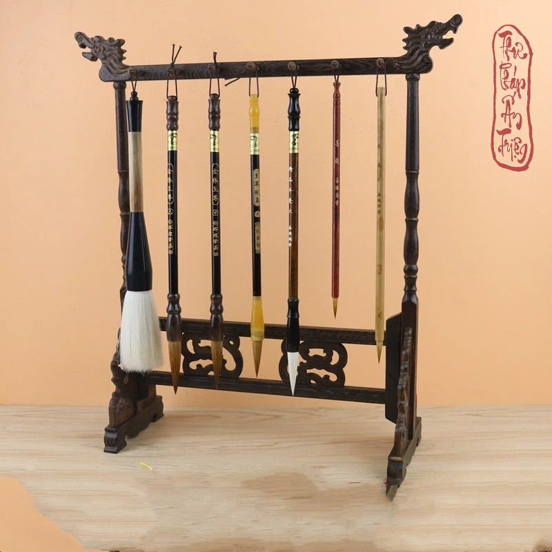 GIÁ GỖ - GIÁ TREO BÚT THƯ PHÁP KÊ SÍ MỘC
