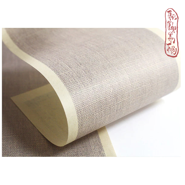 Tập 20 tờ Giấy Xuyến Chỉ Luyện Viết Chữ Thư Pháp In Nền Hoa Điểu Thủy Mặc Cổ Trang