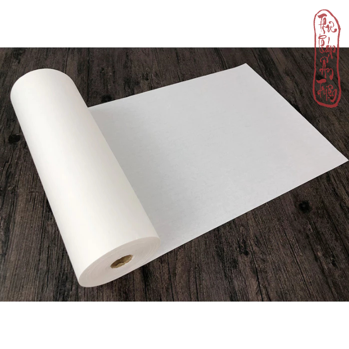 [NHIỀU MÀU] CUỘN 25m 50m 100m GIẤY XUYẾN CHỈ MÀU TRẮNG VIẾT THƯ PHÁP VẼ TRANH THỦY MẶC