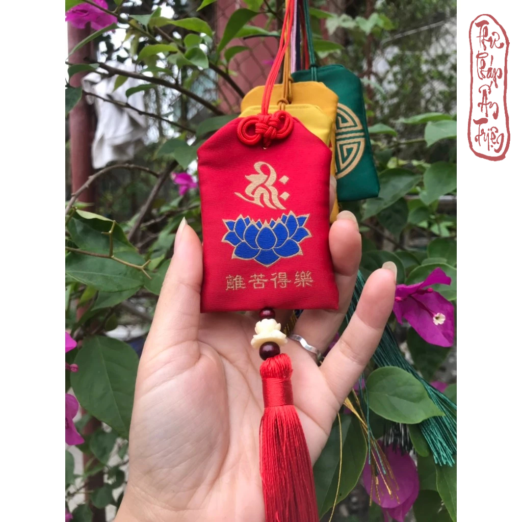 TÚI PHƯỚC NAM MÔ A DI ĐÀ PHẬT - OM MA NI PAD ME HUM