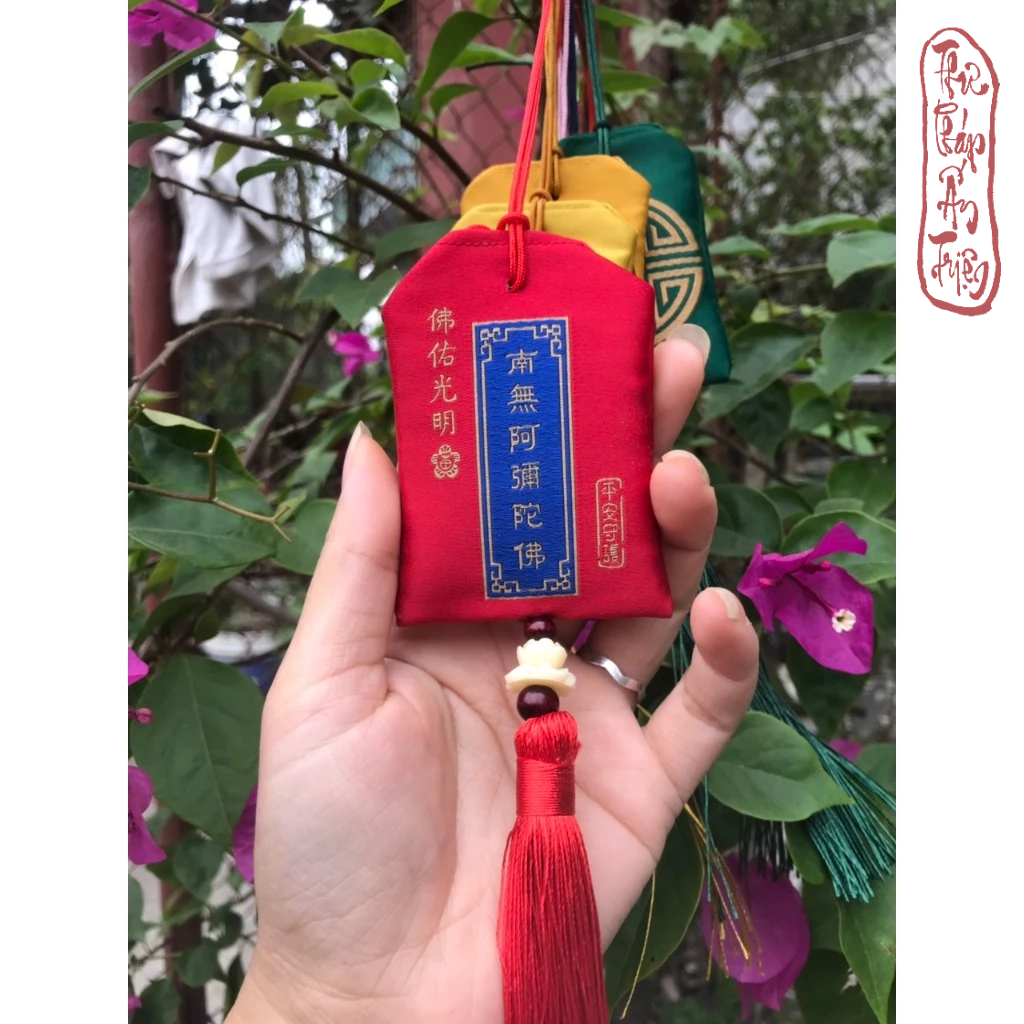 TÚI PHƯỚC NAM MÔ A DI ĐÀ PHẬT - OM MA NI PAD ME HUM