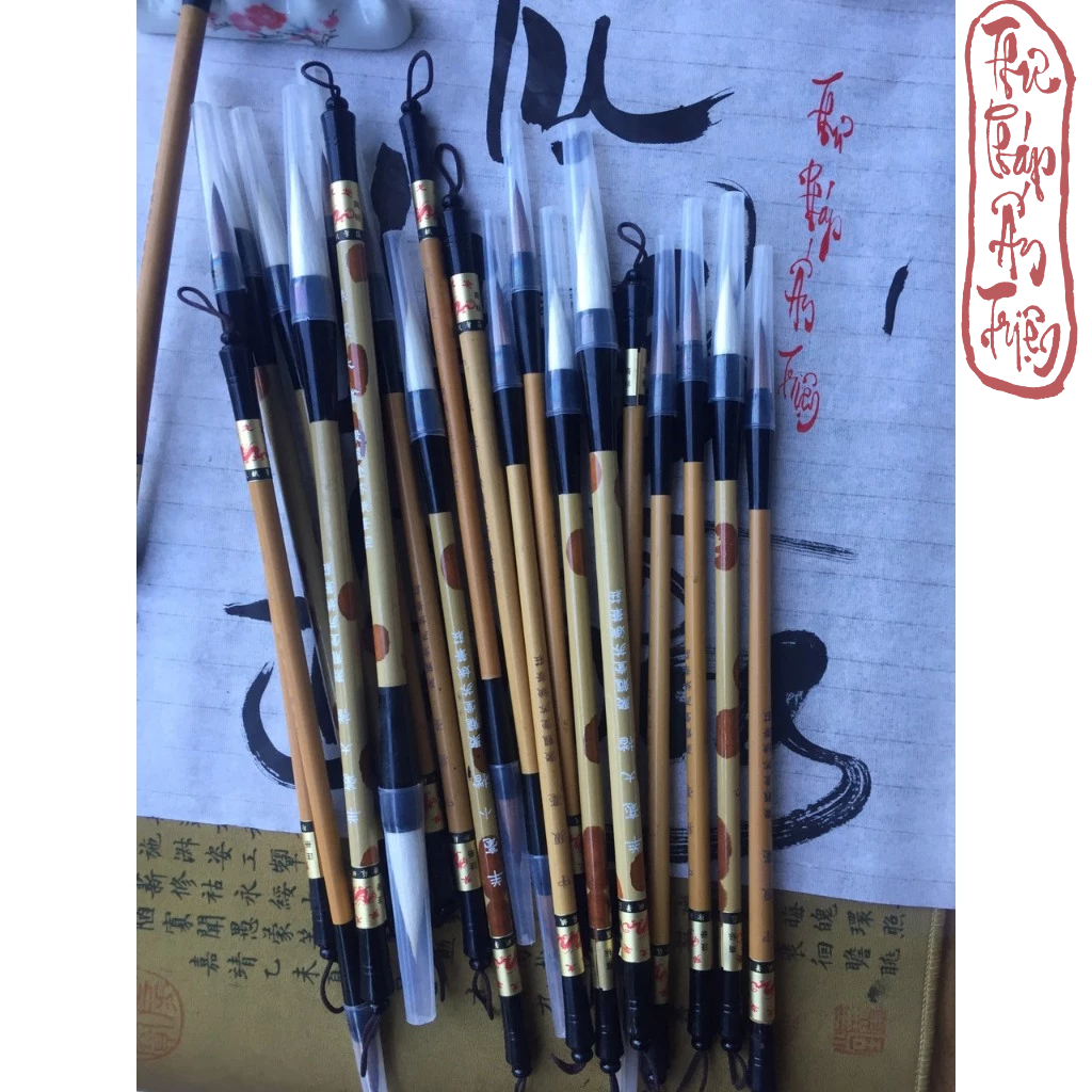 Chính Hãng Lang Hào và Dương Hào - Bút Lông Thư Pháp Tụ Long Đường