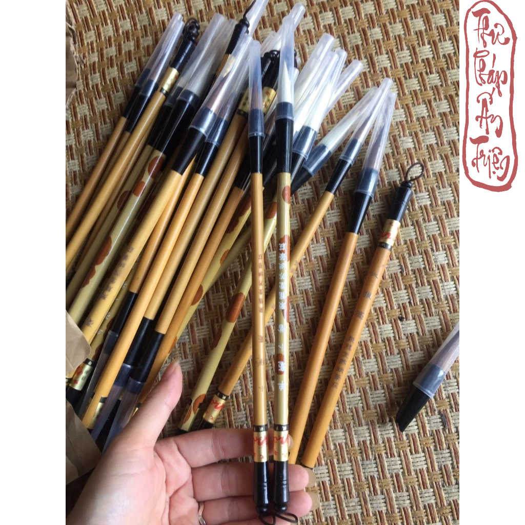Bút Lông Thư Pháp Tụ Long Đường - Chính Hãng Lang Hào và Dương Hào