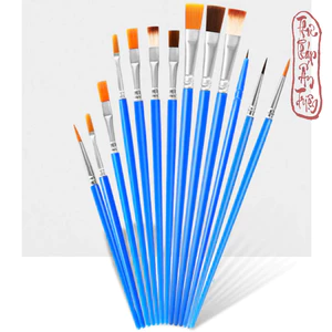 Bộ 10 cọ vẽ màu nước, sơn dầu chuyên nghiệp sợi Artist Brush