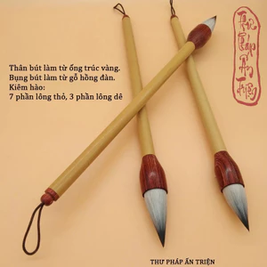 CỌ VIẾT Thư Pháp Bút Lông Thư Pháp Cổ Pháp Toán Đầu Vương Kiêm Hào Lông Thỏ Và Lông Dê Bút Thư Pháp Cao Cao Cấp .....