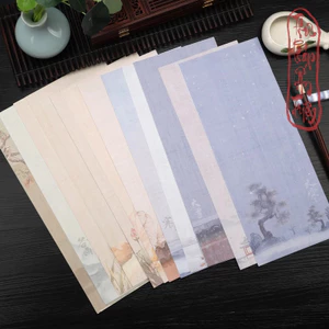 Giấy Xuyến Chỉ Viết Thư Pháp Hán Việt Cổ Phong Xuân Hạ Thu Đông