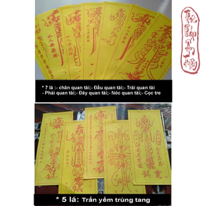 DỤNG CỤ ĐẠO GIÁO [ 10 BỘ ] Nhập Quan - Đám Ma có miễn phí vận chuyển có mã giảm giá
