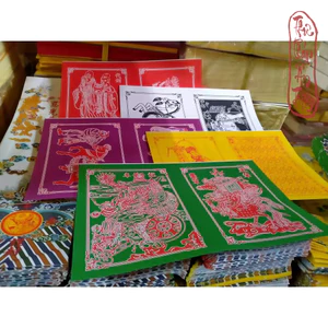 Thập Vật và Hịch Tấu vàng khổ A2