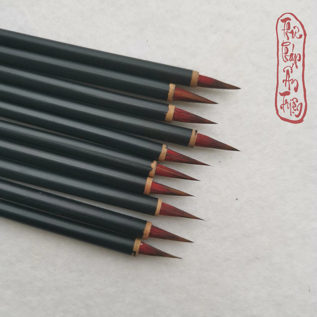 BÚT LÔNG BÚT TIỂU TỰ KIÊM HÀO HỒNG MAO có miễn phí vận chuyển