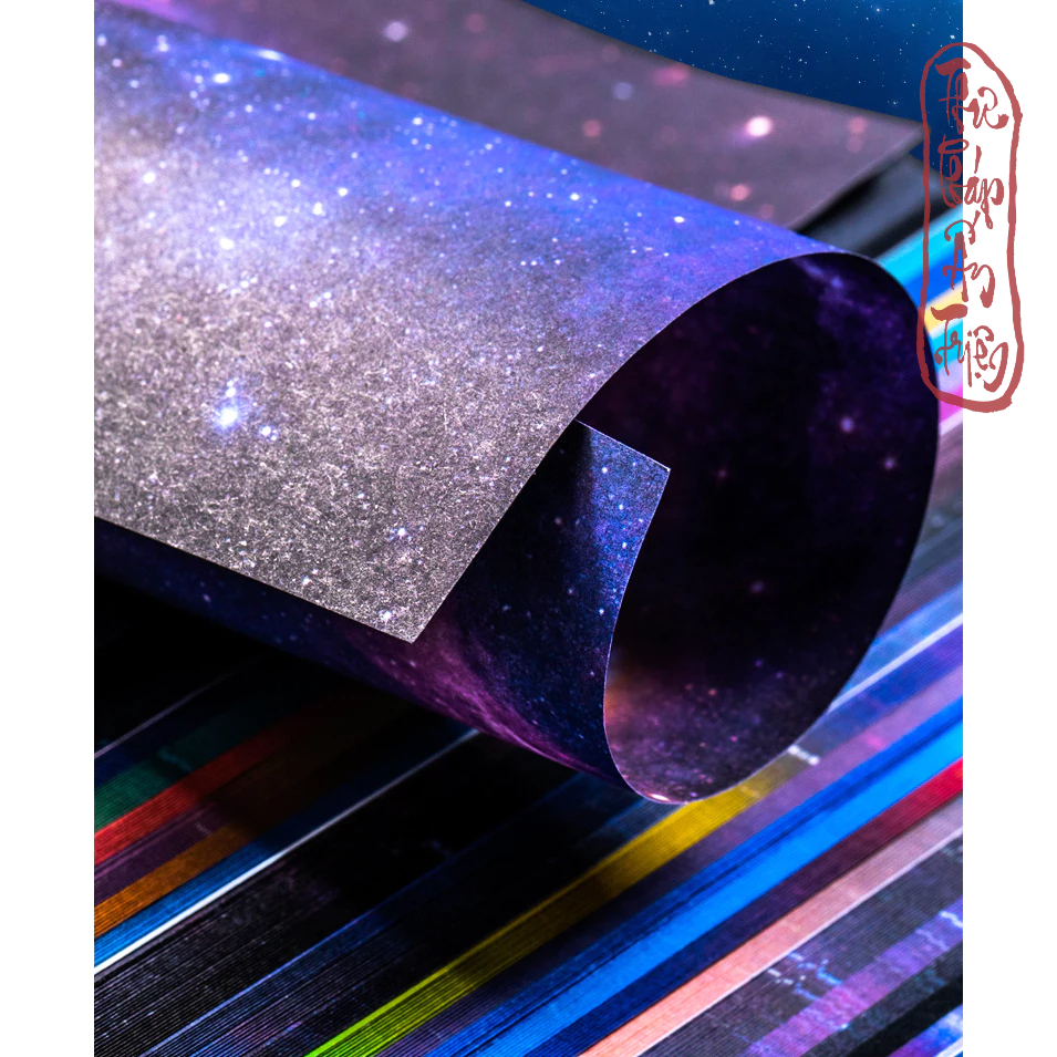 50 Tờ Giấy Gấp Origami Vuông Nhiều Mẫu DIY - Giấy Gấp Ngôi Sao Hạc Thủ Công 12 Cung Hoàng Đạo