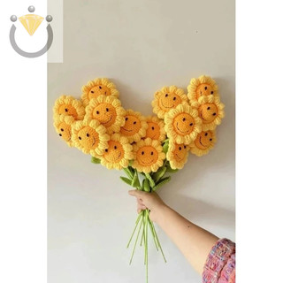 Bông hoa hướng dương len