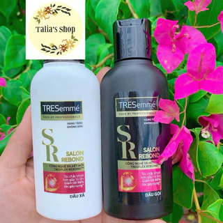 Bộ dầu gội & dầu xả tresemme Salon Rebond giảm rụng tóc 70 ml/chai