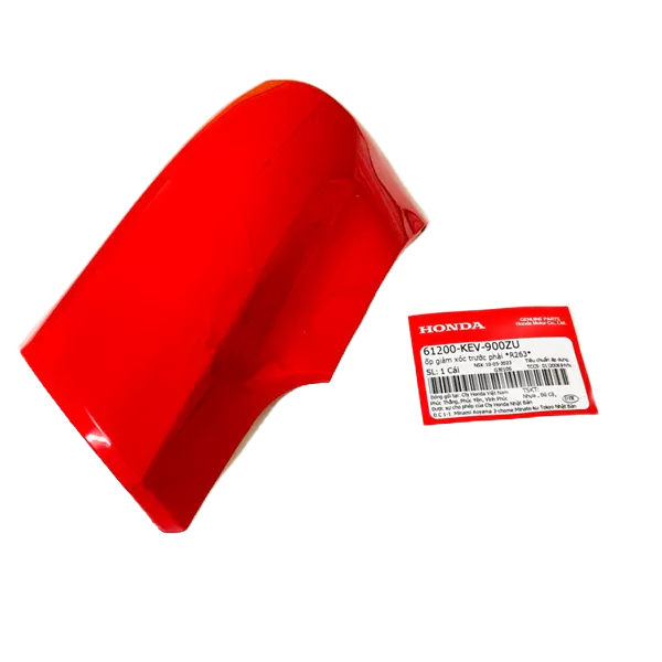 Ốp giảm xóc trước phải Wave Alpha Màu Đỏ R263 Zin Honda