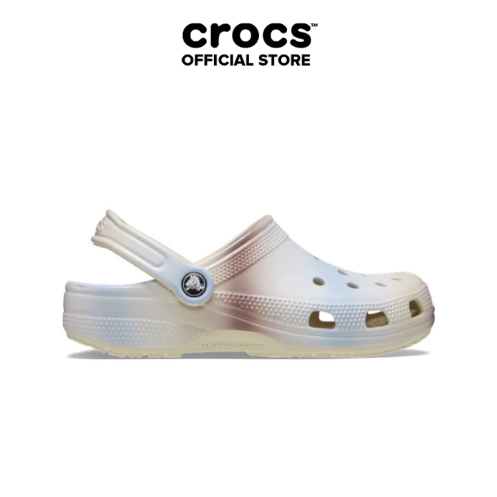 Giày Clog Unisex Crocs Classic Color Dip - Bone | Shopee Việt Nam
