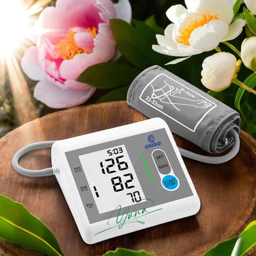 Máy Đo Huyết Áp Bắp Tay CHIDO Phiên Bản Mới Đo Nhịp Tim Công Nghệ Nhật Bản