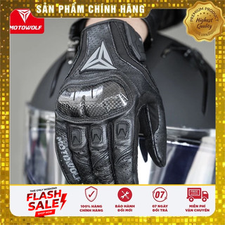 Bao tay xe máy MOTOWOLF chính hãng gù carbon MDL0305