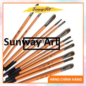 Cọ 811 lông mềm cán nghệ vẽ màu nước,Acrylic,sơn dầu,...