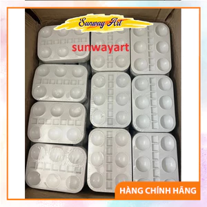 Khay Pha Màu Nước, Màu Acrylic, Sơn Dầu – Khay Nhựa Pha Màu Mỹ Thuật