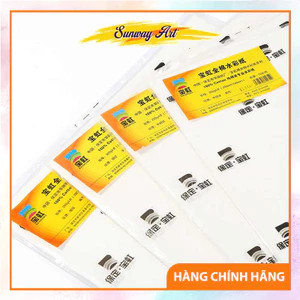 Giấy vẽ màu nước baohong 100% cotton 300g