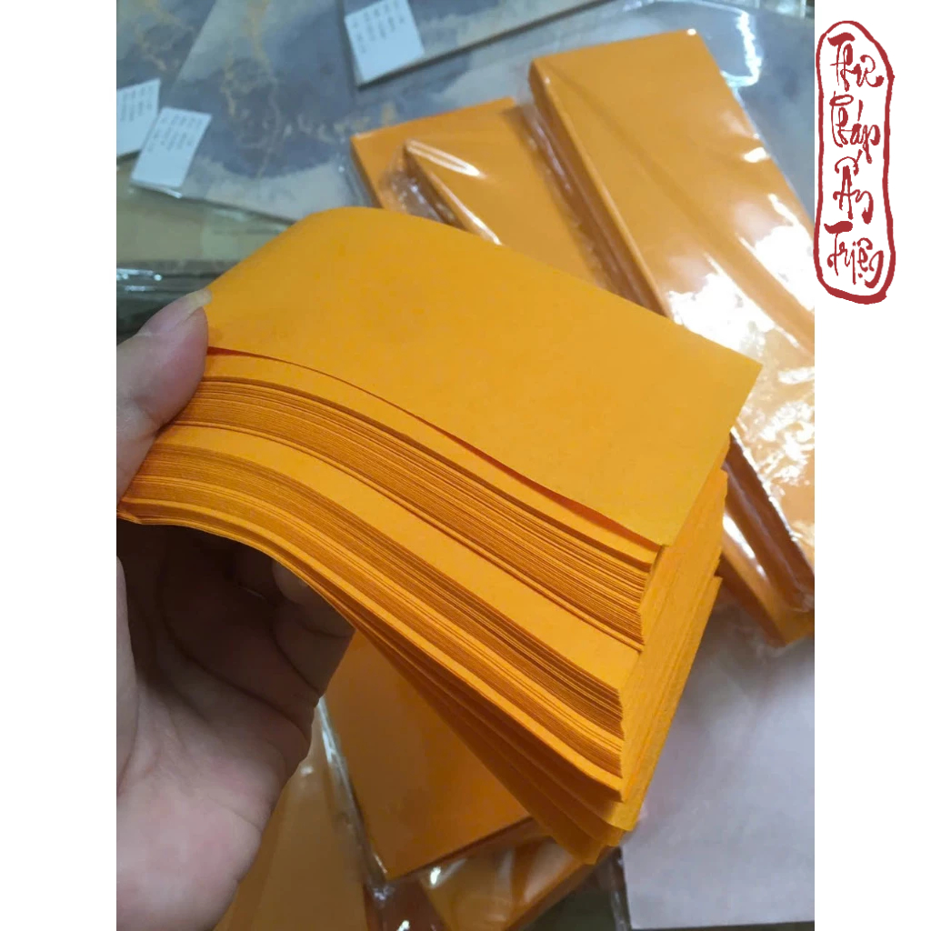 100 Tờ Giấy Hoàng Chỉ Chuyên Dụng Vẽ  Viết Chữ