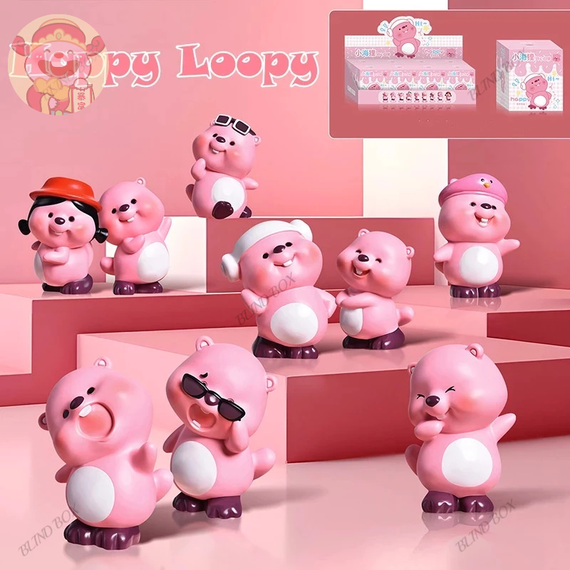 HAPPY LOOPY - Đồ chơi BLIND BOX HỘP MÙ sưu tầm tượng mô hình chú hải lý ...