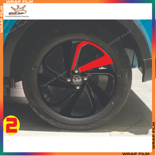 Decal dán mâm Raize (5bánh)