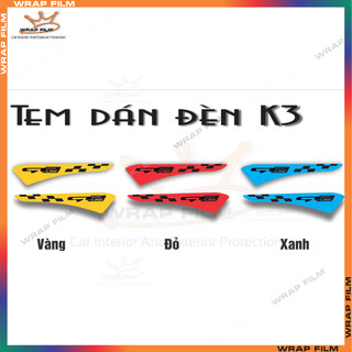 Tem GT Line dán đèn cho K3 (2021-2023)