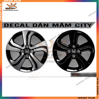 Decal dán mâm City 2014 - 2016 (5bánh)