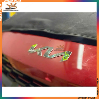 Decal dán trang trí-đổi màu logo các dòng xe KIA đời mới - Decal PVC 3 lớp chống thắm nước, chống phai màu