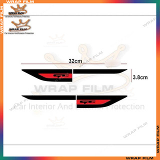 Decal giả mang cá GTLine trang trí ô tô ( 1 cặp)