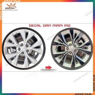 Decal dán mâm MG (5 bánh)