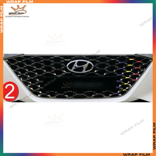Decal phản quang dán mặt calang Accent (2021-2024)