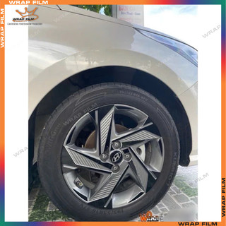 Decal dán mâm Accent (bộ 5 bánh)