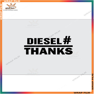 Decal dán nắp bình xăng 95#, Diesel# chô ô tô