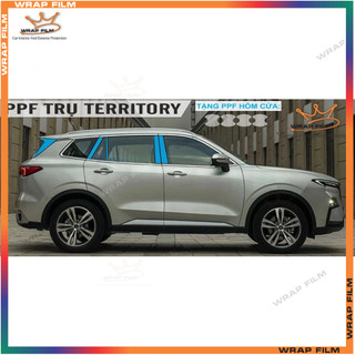 Film PPF TPU bảo vệ trụ bóng Ford Territory