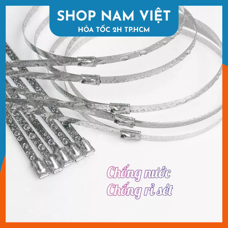 Dây Rút Inox 304 Siêu Bền, Chịu Nước, Chịu Nhiệt | Shopee Việt Nam