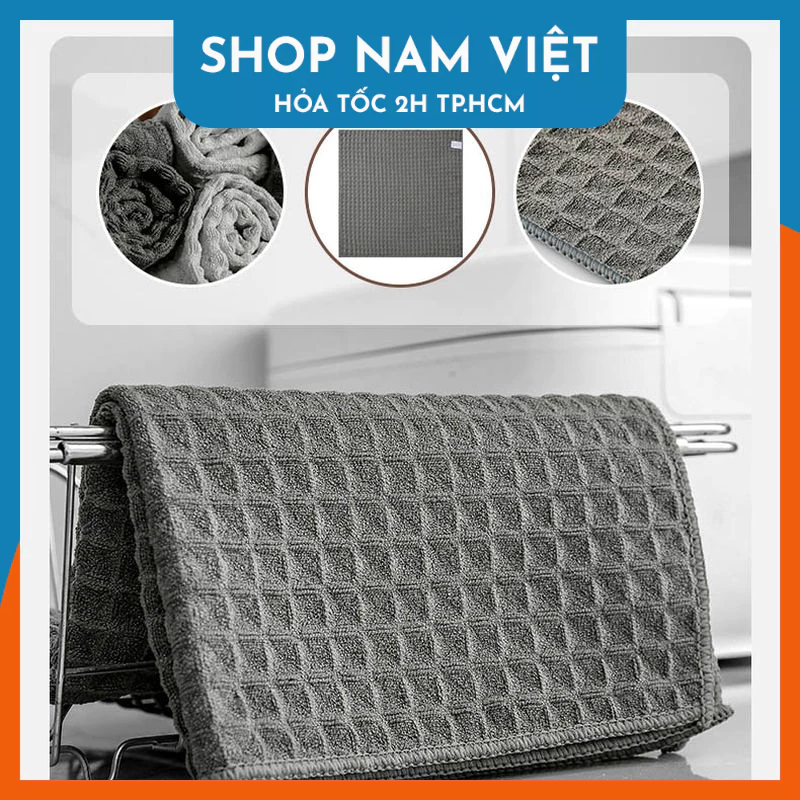 Khăn Vải Cotton Waffle Lau Bếp, Máy Pha Cà Phê, Vật Dụng Quý | BigBuy360 - bigbuy360.vn