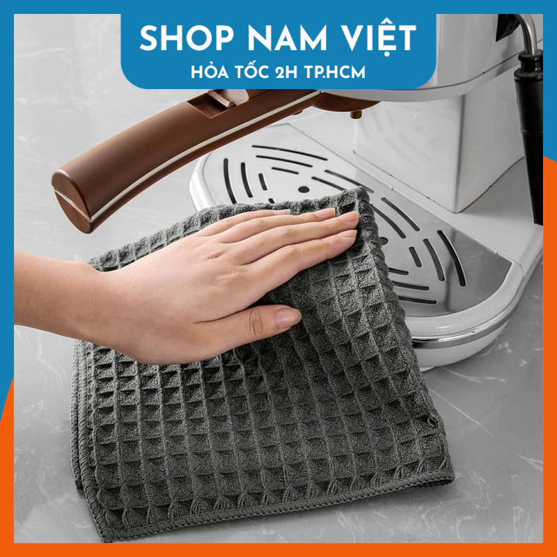 Khăn Vải Cotton Waffle Lau Bếp, Máy Pha Cà Phê, Vật Dụng Quý | BigBuy360 - bigbuy360.vn