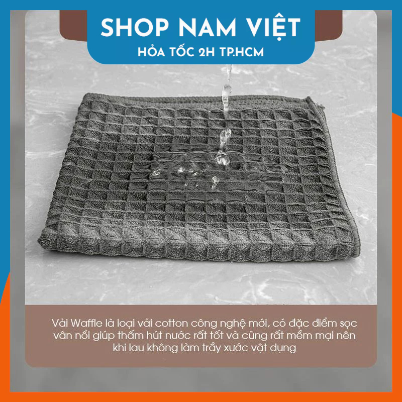 Khăn Vải Cotton Waffle Lau Bếp, Máy Pha Cà Phê, Vật Dụng Quý | BigBuy360 - bigbuy360.vn