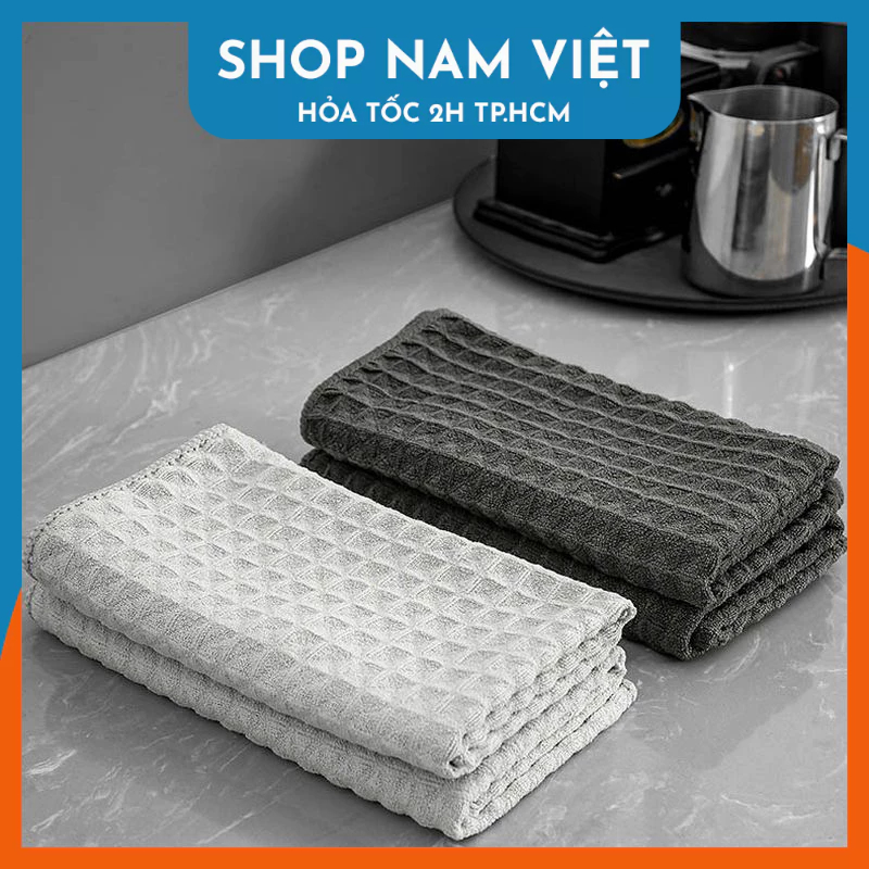 Khăn Vải Cotton Waffle Lau Bếp, Máy Pha Cà Phê, Vật Dụng Quý | BigBuy360 - bigbuy360.vn