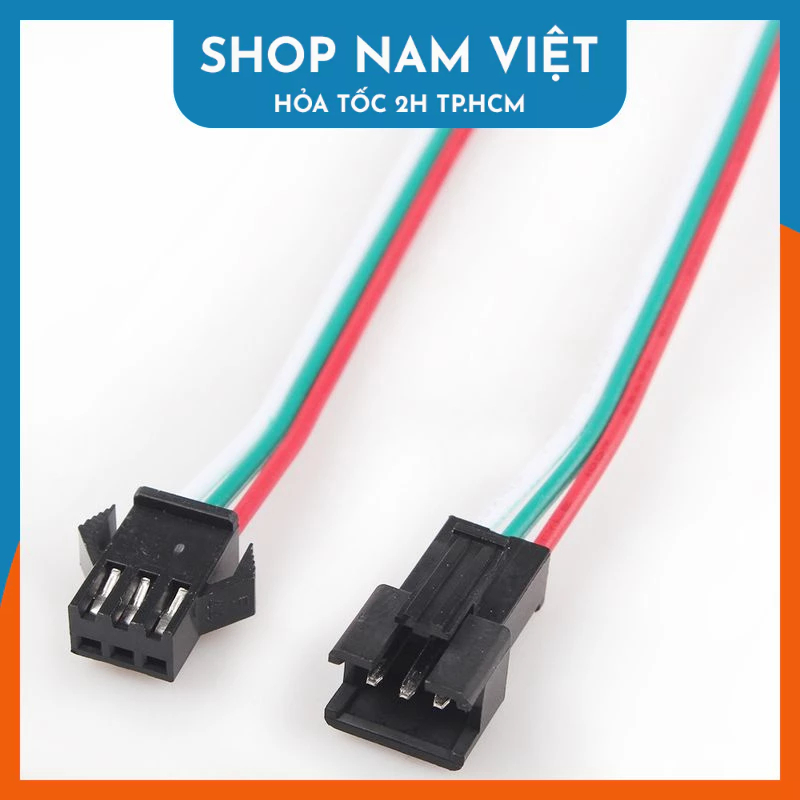 Dây Cáp SM 2 Pin / 3 Pin Cho Led Đuổi aRGB WS2812B WS2812 WS2811 ...