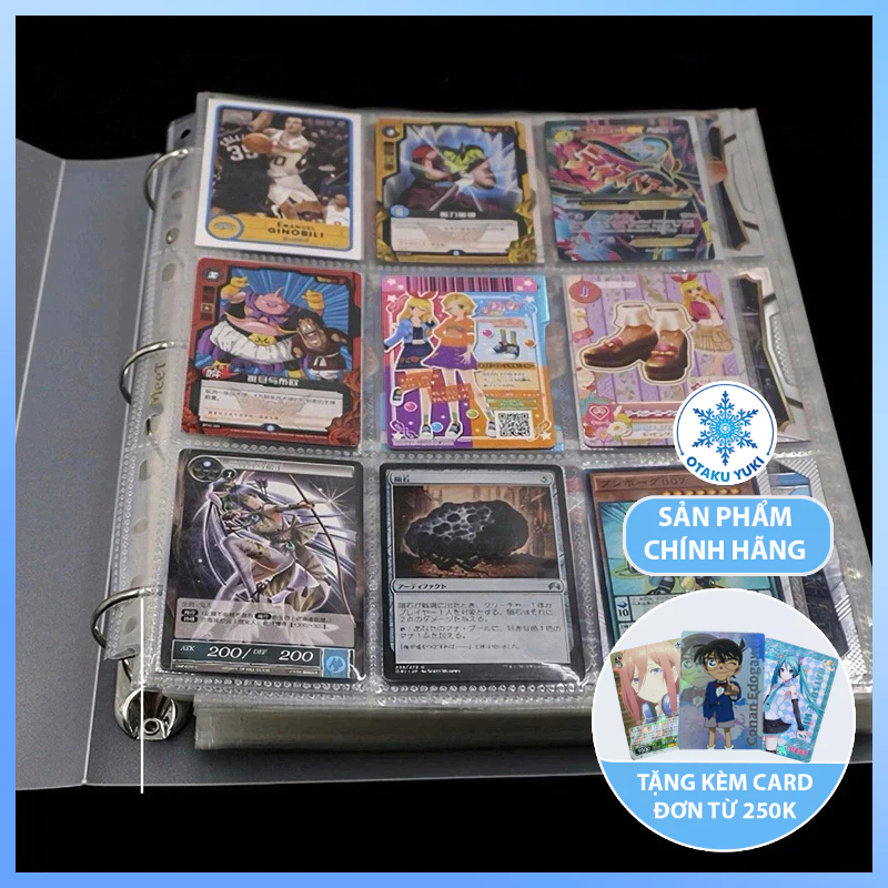 Binder Đựng Card, Sheet Lẻ 9 Ô (Khổ A4) | Shopee Việt Nam
