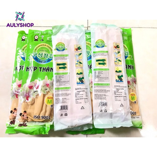 Găng tay cao su Hợp Thành dài 32cm size S, M, L dùng rửa chén, rửa bát