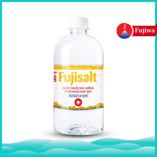 Nước Muối Súc Miệng Ion Muối Fujisalt 680ml - Bảo vệ răng miệng, Nướu, Vòm Họng khoẻ mạnh hằng ngày