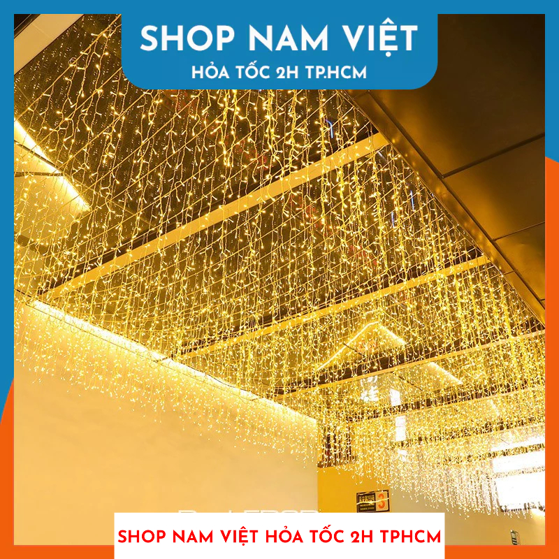 Đèn LED Rèm Treo Ngoài Trời 8 Hiệu Ứng Chớp - Chống Thấm Nước | Shopee ...