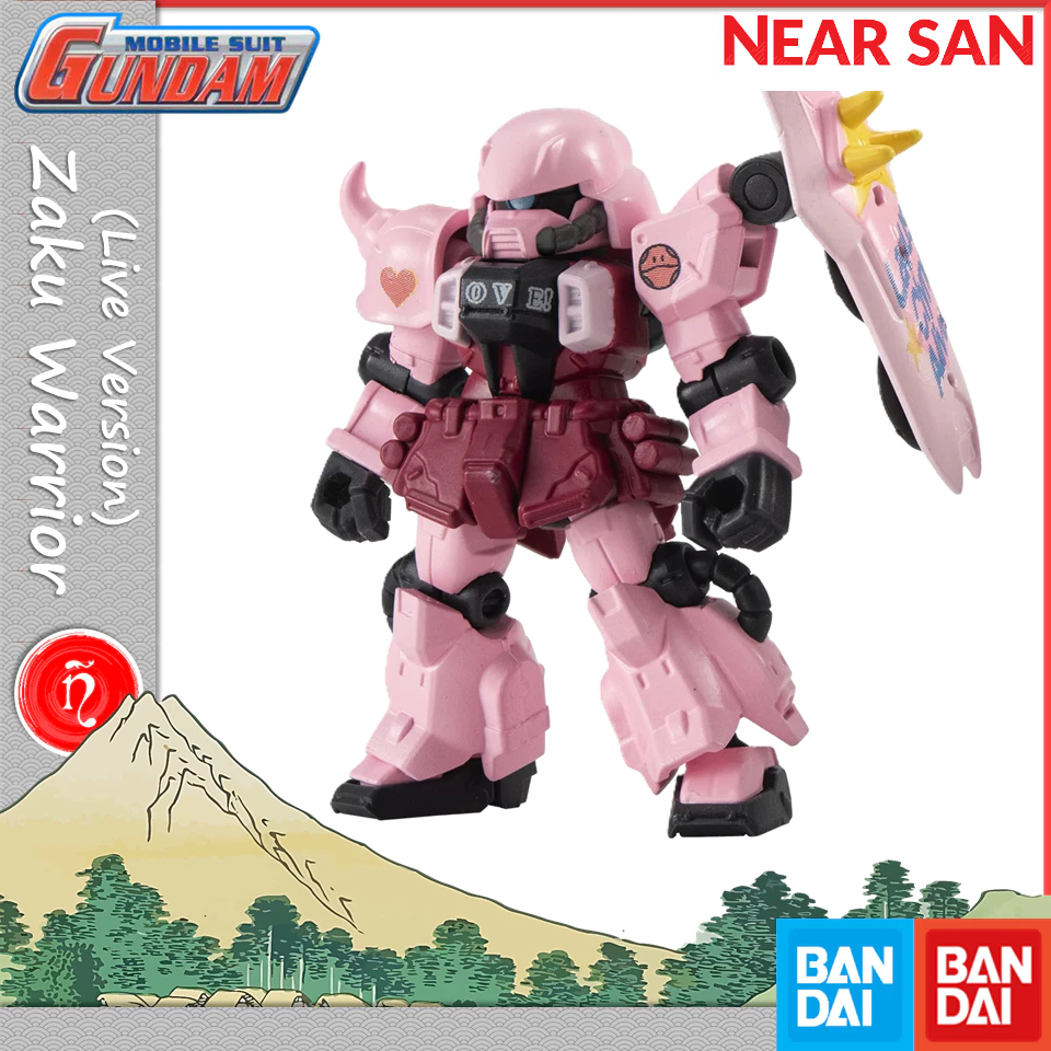 zaku warrior (live version) mô hình gundam lắp ráp bandai robot mini ...