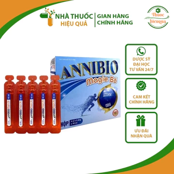 ANNIBIO Magie B6 I Hỗ trợ cải thiện suy nhược thần kinh, giảm mệt mỏi, hạn chế đau dây thần kinh ngoại biên I Hộp 20ống