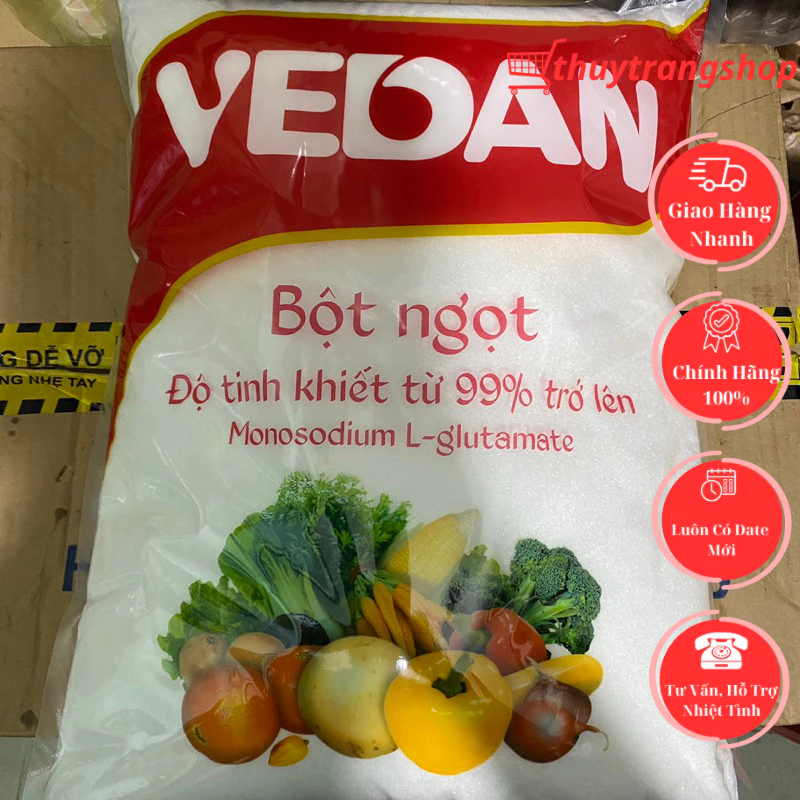 Bột Ngọt Vedan Hạt Mịn Gói 5kg | Shopee Việt Nam