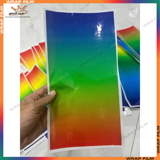 Decal bảy màu dán đổi màu đèn ô tô, xe máy - Decal cao cấp không phai màu không thấm nước