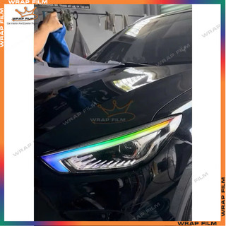 Tem dán đèn MG ZS (1 bộ dán đèn là 2 bên) cao cấp không thấm nước, không phai màu, không bong tróc
